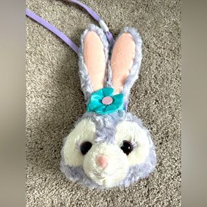 Disney Sea Duffy Friends Stella Lou Plush Doll Face Shoulder Pass/Card Holder